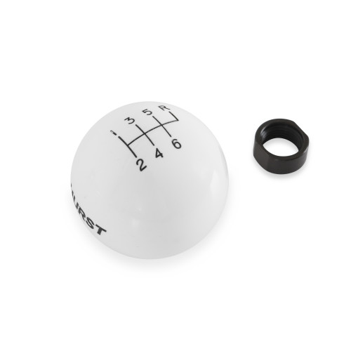 PartzBiz CM: 1630016-Hurst Shift Knob - 6-Speed - White PartzBiz CM: 1630016-Hurst Shift Knob - 6-Speed - White