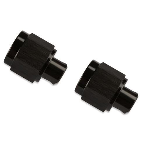 PartzBiz CM: 492906-BL-Mr. Gasket -6 AN Caps (2) - Black
