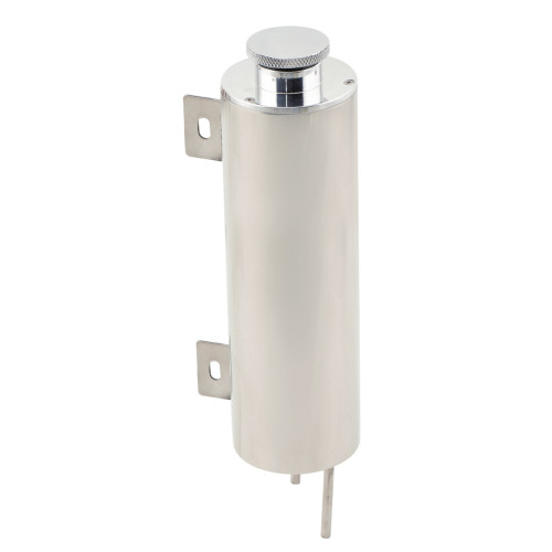 PartzBiz CM: 9133-Mr. Gasket Overflow Tank - 3 Inch Diameter 10 Inch Height Polished Stainless Steel