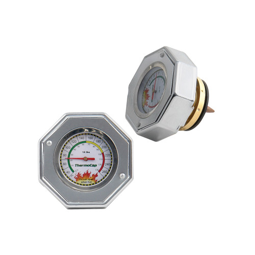 PartzBiz CM: 2471S-Mr. Gasket Thermocap - 16 PSI - สีเงิน