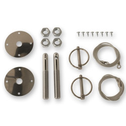 PartzBiz CM S1MS-16892-DLX - Scott Drake Hood Pin Kit PartzBiz CM S1MS-16892-DLX - Scott Drake Hood Pin Kit