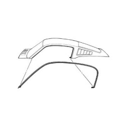 PartzBiz CM C5ZZ-6351222-3C - Scott Drake 65-66 ซีลรางหลังคา Fastback PartzBiz CM C5ZZ-6351222-3C - Scott Drake 65-66 ซีลรางหลังคา Fastback