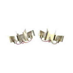 PartzBiz CM C7ZZ-STL-13400 - Scott Drake 67-68 Taillamp 3-Bulb Inserts