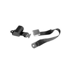 PartzBiz CM SB-BK-65 - Scott Drake Aftermarket Seat Belts (Black, Retractable) PartzBiz CM SB-BK-65 - Scott Drake Aftermarket Seat Belts (Black, Retractable)