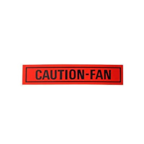 PartzBiz CM: DF-31-Scott Drake Caution Fan Decal