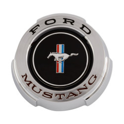PartzBiz CM C5ZZ-9030-B - Scott Drake Concours Chrome Gas Cap พร้อม Running Pony PartzBiz CM C5ZZ-9030-B - Scott Drake Concours Chrome Gas Cap พร้อม Running Pony