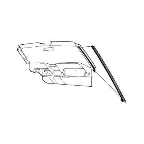 PartzBiz CM: C5ZZ-7602626-7D-Scott Drake Convertible Pillar Seal PartzBiz CM: C5ZZ-7602626-7D-Scott Drake Convertible Pillar Seal