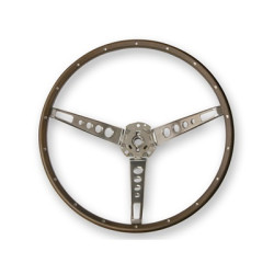PartzBiz CM C5ZZ-3600-N - พวงมาลัย Scott Drake Deluxe (ลายไม้)