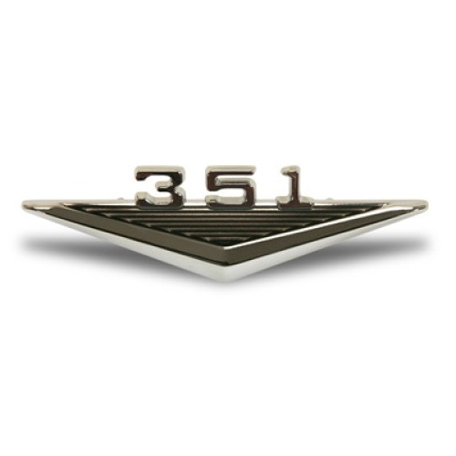 PartzBiz CM: C3OZ-16228-351-Scott Drake Fender Emblem, 351