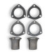 PartzBiz CM: C3OZ-9430-H2-Scott Drake Header Dual Outlet Kit