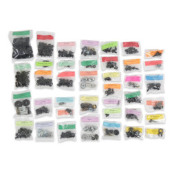 PartzBiz CM MBK-C6ZB-MASTER - Scott Drake Master Body Hardware Kit