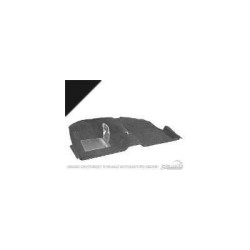 PartzBiz CM CAR65-FB-BK - Scott Drake Molded Carpet Kit Black PartzBiz CM CAR65-FB-BK - Scott Drake Molded Carpet Kit Black
