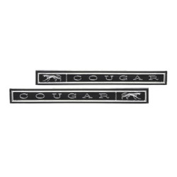 PartzBiz CM C7WY-6528818-9A - Scott Drake Quarter Emblems, Cougar (Pair) PartzBiz CM C7WY-6528818-9A - Scott Drake Quarter Emblems, Cougar (Pair)