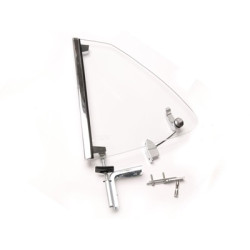 PartzBiz CM C9ZZ-6321411-K - Scott Drake Quarter Glass Assembly, Clear, Driver Side PartzBiz CM C9ZZ-6321411-K - Scott Drake Quarter Glass Assembly, Clear, Driver Side