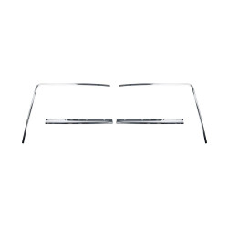 PartzBiz CM D1ZZ-6342404 - Scott Drake Rear Window Molding Set PartzBiz CM D1ZZ-6342404 - Scott Drake Rear Window Molding Set