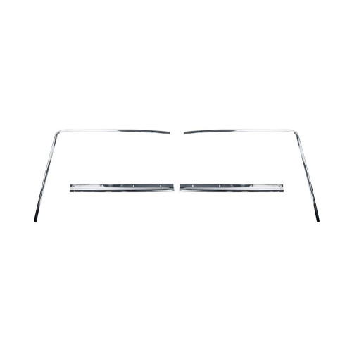 PartzBiz CM: D1ZZ-6342404-Scott Drake Rear Window Molding Set