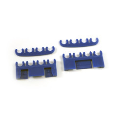 PartzBiz CM B6AB8Q-12297-KB - Scott Drake Spark-Plug-Wire Separator Set (Blue)