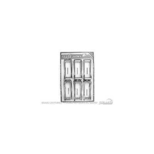 PartzBiz CM: KIT-ELC-6-Scott Drake Tail Light Bezel Kit