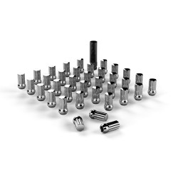 PartzBiz CM 1050916 - Spline Drive Lug Nut Kit - 9/16