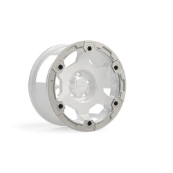 PartzBiz CM 1056016 - ชุด Modular Rash Ring พร้อมฮาร์ดแวร์ - สีขาว (6 ก้าน)