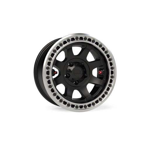PartzBiz CM: 1059059-Olympus Beadlock Off-Road Wheel - 5x5'' -12mm - Metallic Black