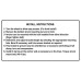 PartzBiz CM: 1101356-Brake Line Anchor Kit W/ 5 Mounting Holes