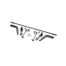 PartzBiz CM: 1790002 / 1790003 / 1790004 / 1790005-JK: Forged ST Sway Bar Kit - Rear