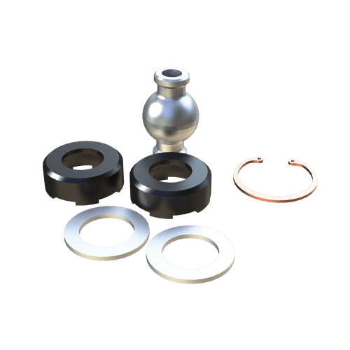 PartzBiz CM: 1951500-JK Small Front Upper Long Adjustable Control Arm Rebuild Kit - Frame End PartzBiz CM: 1951500-JK Small Front Upper Long Adjustable Control Arm Rebuild Kit - Frame End