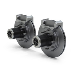 PartzBiz CM 3034411 - JK: Dana 30/44 Front Axle 8-Lug Locking Hub Conversion Kit W/ Vented Big Rotors PartzBiz CM 3034411 - JK: Dana 30/44 Front Axle 8-Lug Locking Hub Conversion Kit W/ Vented Big Rotors