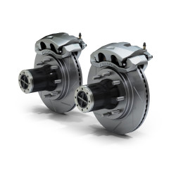 PartzBiz CM 3034413 - JK: Dana 30/44 Front Axle 8-Lug Locking Hub Conversion Kit W/ Slotted Big Brakes PartzBiz CM 3034413 - JK: Dana 30/44 Front Axle 8-Lug Locking Hub Conversion Kit W/ Slotted Big Brakes