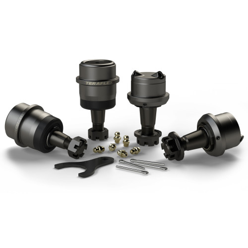 PartzBiz CM: 3442002-JK: Dana 30/44 HD Ball Joint Kit W/out Knurl - Upper & Lower - Set Of 4 PartzBiz CM: 3442002-JK: Dana 30/44 HD Ball Joint Kit W/out Knurl - Upper & Lower - Set Of 4