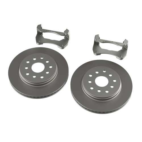 PartzBiz CM: 4303480-JK: Front Performance Big Rotor Kit W/ Vented Rotors - 5x5 PartzBiz CM: 4303480-JK: Front Performance Big Rotor Kit W/ Vented Rotors - 5x5