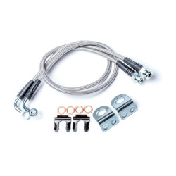 PartzBiz CM 4350310 - JK: 30'' Stainless Steel Braided Brake Line Kit - Rear PartzBiz CM 4350310 - JK: 30'' Stainless Steel Braided Brake Line Kit - Rear