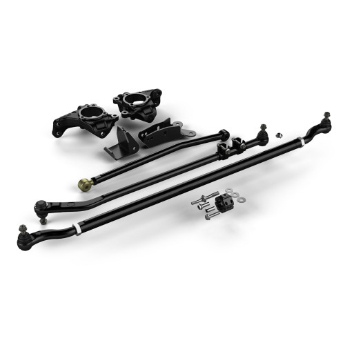 PartzBiz CM: 4391000-JK: Dana 30/44 High Steer System W/ HD Tie Rod Kit & HD Drag Link Flip Kit