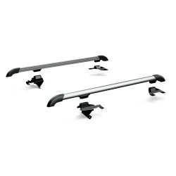PartzBiz CM 4722000 - ชุดรางหลัก Nebo Roof Rack สำหรับ JK 4dr - สีเงิน