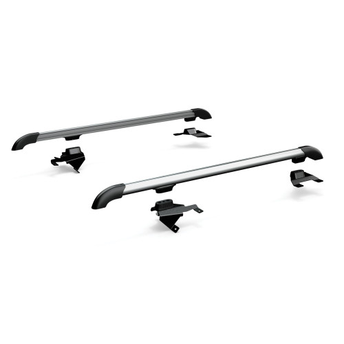 PartzBiz CM: 4722000-ชุดรางหลัก Nebo Roof Rack สำหรับ JK 4dr - สีเงิน