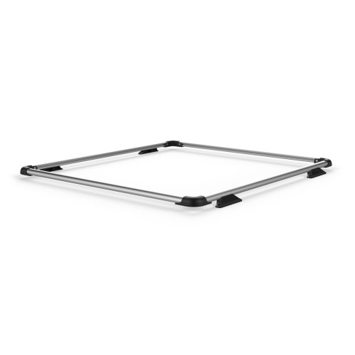 PartzBiz CM: 4722070-JK 4dr: Nebo Roof Rack Raised Rail Kit - สีเงิน PartzBiz CM: 4722070-JK 4dr: Nebo Roof Rack Raised Rail Kit - สีเงิน