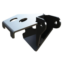 PartzBiz CM 9792 - TJ: Pro LCG Long Arm Frame Bracket - Passenger Front Upper (3-5 PartzBiz CM 9792 - TJ: Pro LCG Long Arm Frame Bracket - Passenger Front Upper (3-5