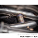 PartzBiz HD: MCHD01S007-BLK-ท่อไอเสีย Cobra Sport Twin GP Blackout Half System สำหรับ Harley-Davidson Sportster S (2021+)