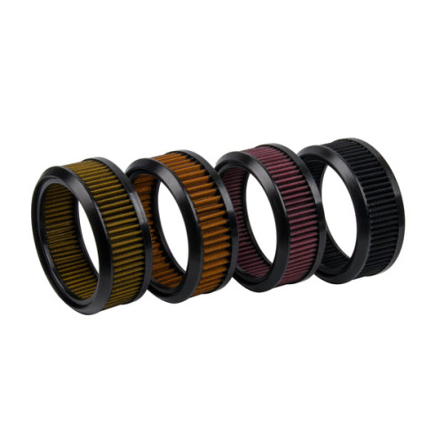 PartzBiz HD: 19031248-Air Filters For HOPROUSA Round Air Cleaner for Harley Davidson Softail Touring Models - Red