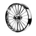PartzBiz HD: 19032158-Turbo Spoke Wheel For Harley '14-later Harley Touring bikes - 21x3.5 Gloss Black Front Wheel