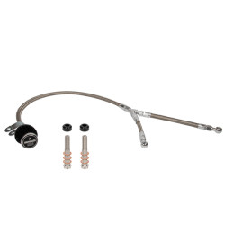 PartzBiz HD 190323479 - Oil Bypass Kits Only For Oval Super Ring Air Cleaner For Harley Davidson 2018-2024 Softail 107/114/117 All Models & 2017-2023 Touring 107/114/117 All Models - Chrome