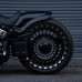 PartzBiz HD: 1903254795-Hoprousa Motorcycle Black Fat Holes Pulley Matching Wheels For Harley 2018+ Softail Models - Default Title PartzBiz HD: 1903254795-Hoprousa Motorcycle Black Fat Holes Pulley Matching Wheels For Harley 2018+ Softail Models - Default Title