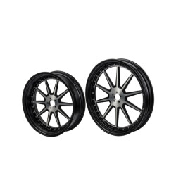 PartzBiz HD 1903321450 - 3D Forged Black&white Wheel for Harley Davidson Softail 2018+Softail Models - 19x2.5