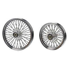 PartzBiz HD 19034568 - Fat Twisted Chrome Spoke Tubeless Wheel For Harley Sofail 2018+ Heritage classic/Slim/Deluxe - 16x3.5” Rear Wheel PartzBiz HD 19034568 - Fat Twisted Chrome Spoke Tubeless Wheel For Harley Sofail 2018+ Heritage classic/Slim/Deluxe - 16x3.5” Rear Wheel