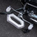 PartzBiz HD: 19034714-Diamond Rider Footboard For Harley 2018-2025 Softail Standard Street Bob Low Rider S/ST Breakout - Black+ Chrome PartzBiz HD: 19034714-Diamond Rider Footboard For Harley 2018-2025 Softail Standard Street Bob Low Rider S/ST Breakout - Black+ Chrome