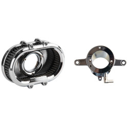 PartzBiz HD 19035475 - Super Ring Air Cleaner For Harley Davidson 2024+ Touring 117/121 & 2025+ Softail 117 All Models - with Black ring