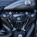 PartzBiz HD: 190354788-Super Ring Air Cleaner For Harley Davidson 16-17 SOFTAIL (FBW) 103 All Models  & 08-16 TOURING 103 All Models - black with oil bypass kits