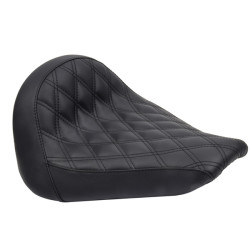 PartzBiz HD 190365478 - Riders Solo Seat Fits GP Short Rear Fender for Harley 2018-2024 Street bob Low Rides S - Default Title