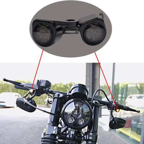 PartzBiz HD: 190378923-Hoprousa Motorcycle Mini Front LED Turn Flowing Amber Signal Lights Blinkers Indicators 12V for Harley Davidson Sportster Softail(Pack of 2) - 3-in-1 tail lights PartzBiz HD: 190378923-Hoprousa Motorcycle Mini Front LED Turn Flowing Amber Signal Lights Blinkers Indicators 12V for Harley Davidson Sportster Softail(Pack of 2) - 3-in-1 tail lights